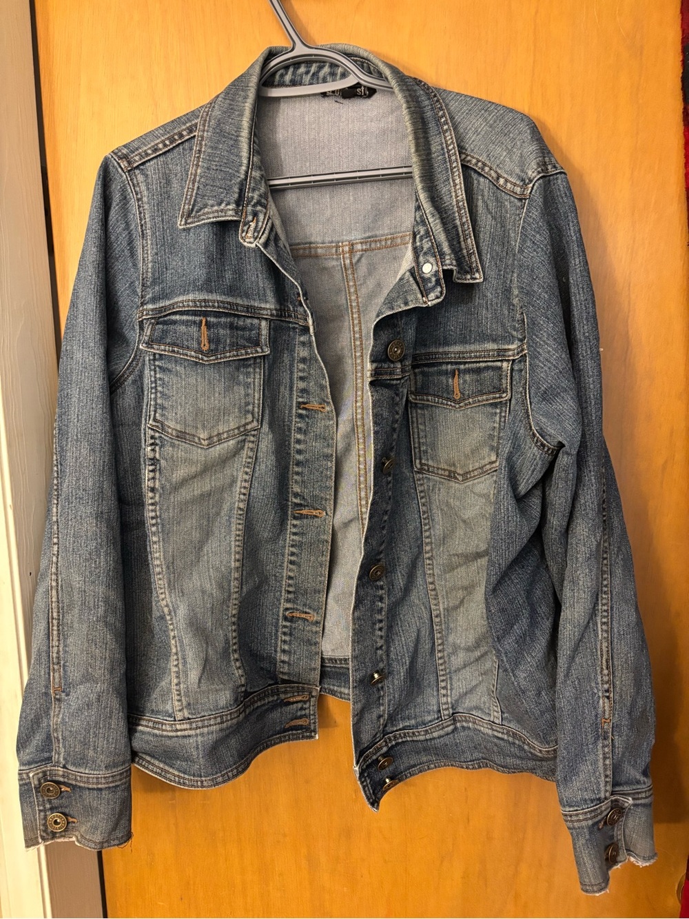 Light Blue Denim Jean Jacket - Unbranded